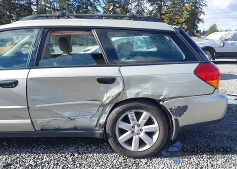 2006 Subaru Outback 2.5I из США, поврежденный, VIN 4S4BP61C367334065